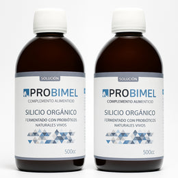 Pack Silicio orgánico 500 (2 udes)