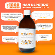 Probimel Solución. Probiótico natural 150 ml y 500 ml